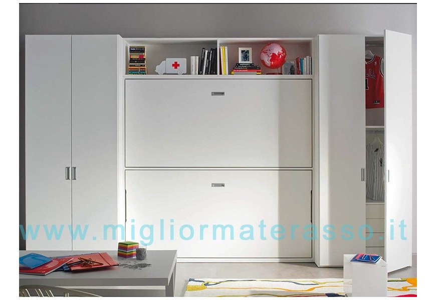 letto a scomparsa matrimoniale