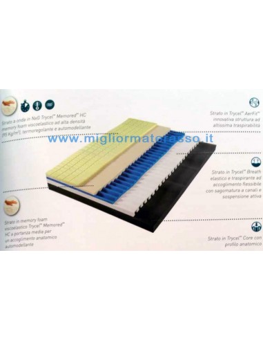 Trycel Memory foam Mattress 422