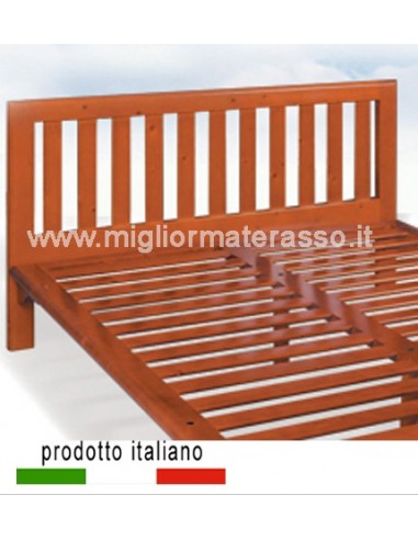 wooden bed