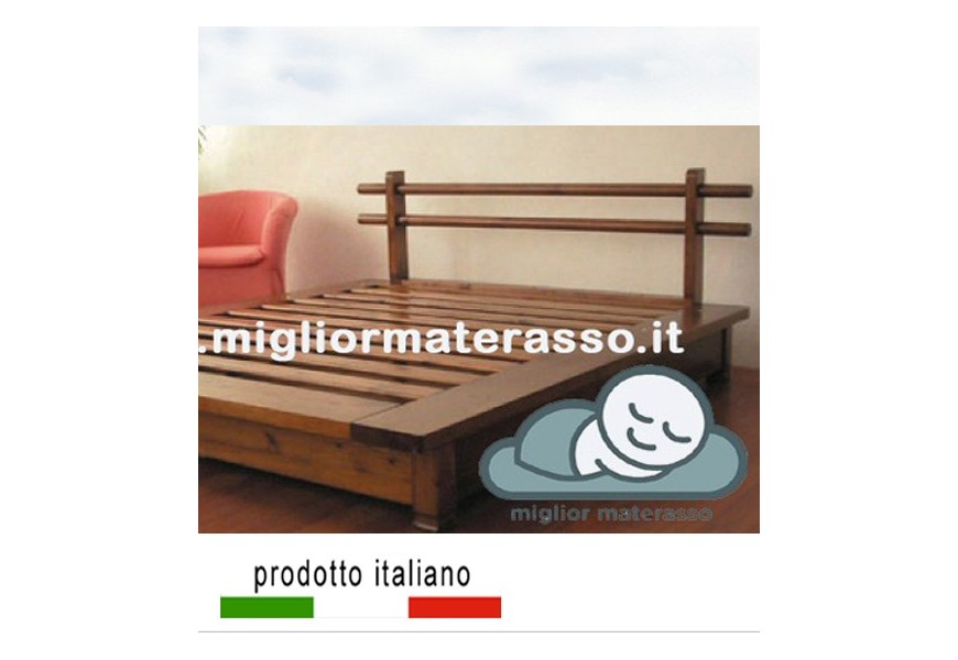 Letto in legno matrimoniale