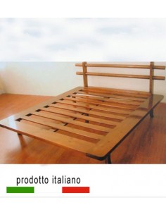 Letto in legno matrimoniale 2