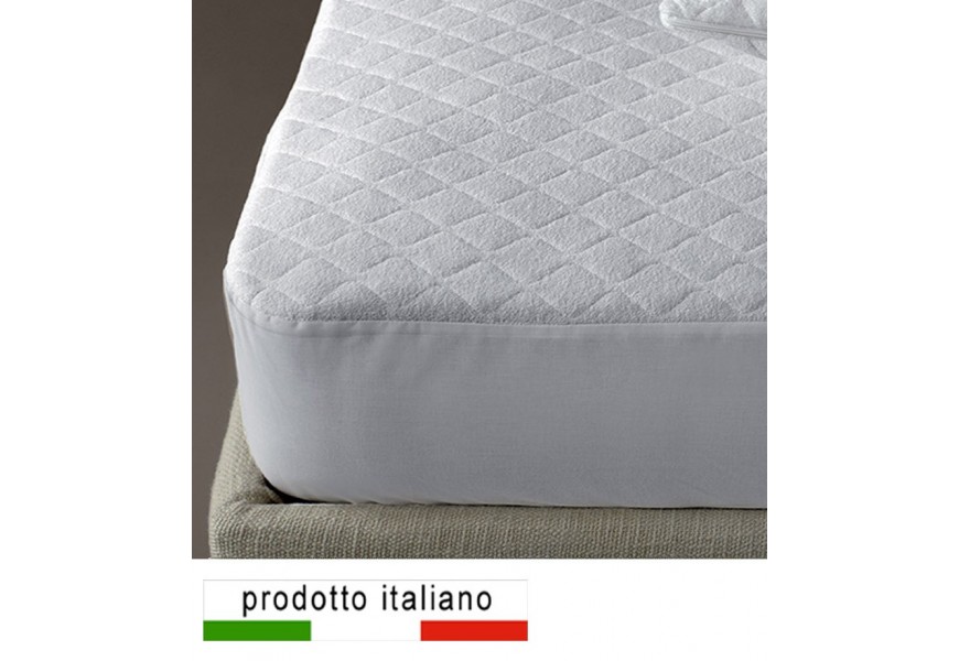 Coprimaterasso in spugna trapuntato