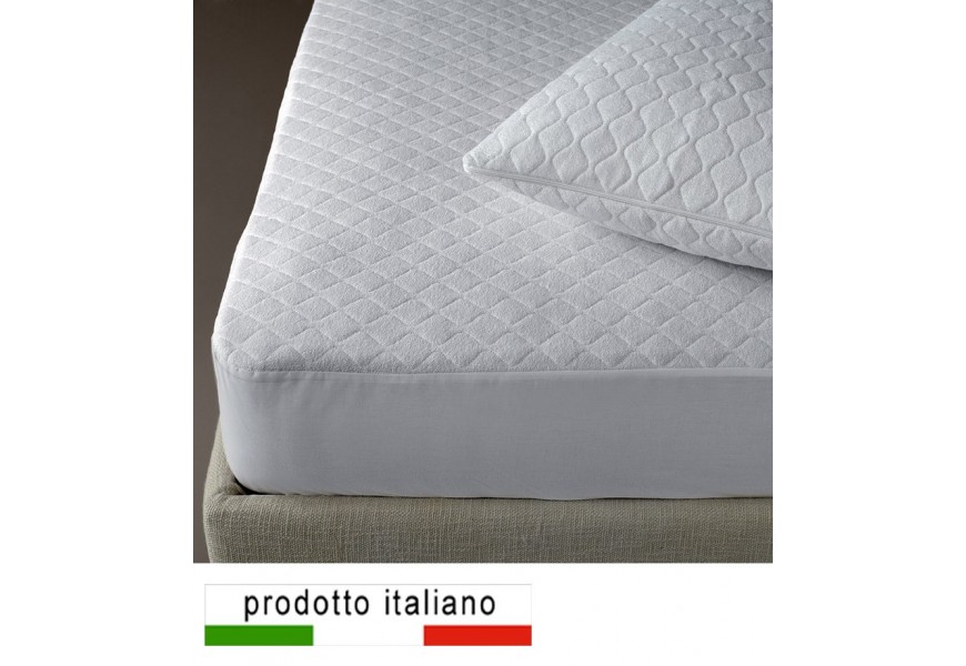 Coprimaterasso in spugna trapuntato