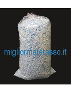 Trucioli di gomma per imbottire