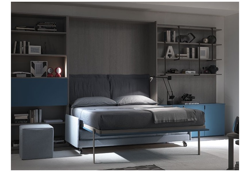 versione con divano a scomparsa sotto al letto