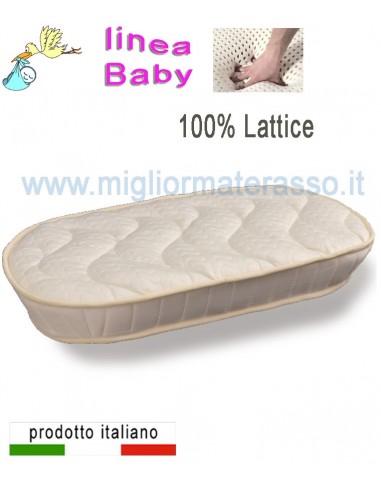 Materasso in lattice con smusso a "coccia d'uovo"