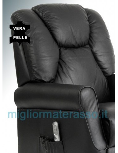 Poltrona alzante Vera Pelle