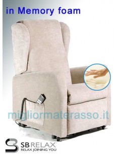 chair authomatic memory foam