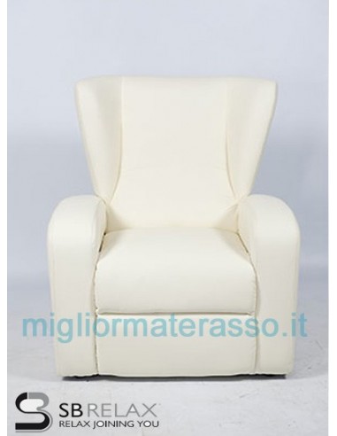 Poltrona alzante Ecopelle Sime 3
