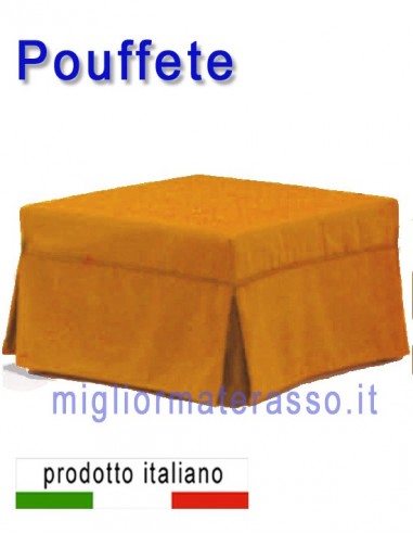 Pouf letto rete elettrosaldata