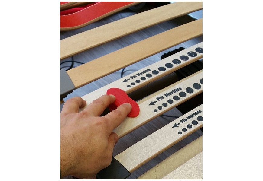 Rete in legno doghe regolabili