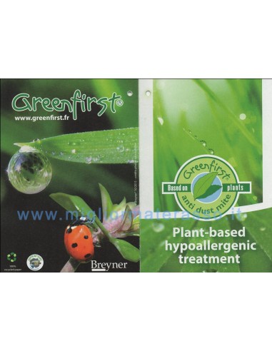 Coprimaterasso Antiacaro a sacco Greenfirst