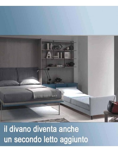 wall bed with sofa