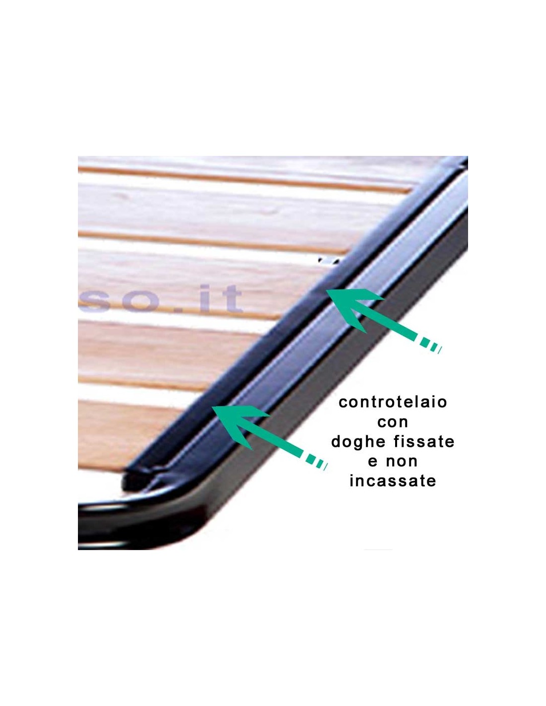 Rete A Doghe Adatta Per Letto Contenitore