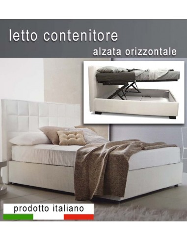 Letto Contenitore alzata orizzontale