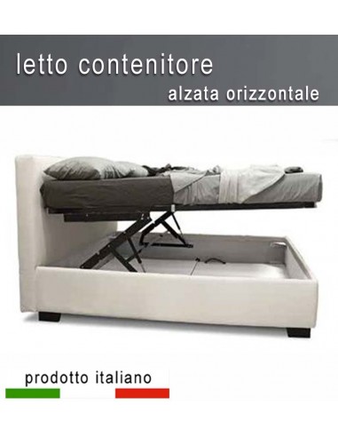 Letto Contenitore alzata orizzontale