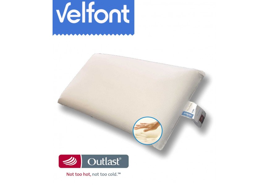 outlast temperature reactive memory foam pillow