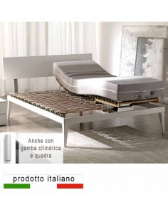 Letto con rete elettrica