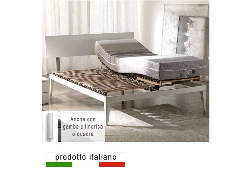 Letto con rete elettrica