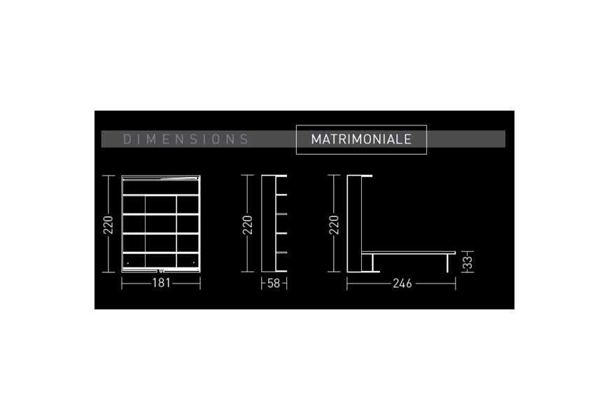 Rotating double bed wall