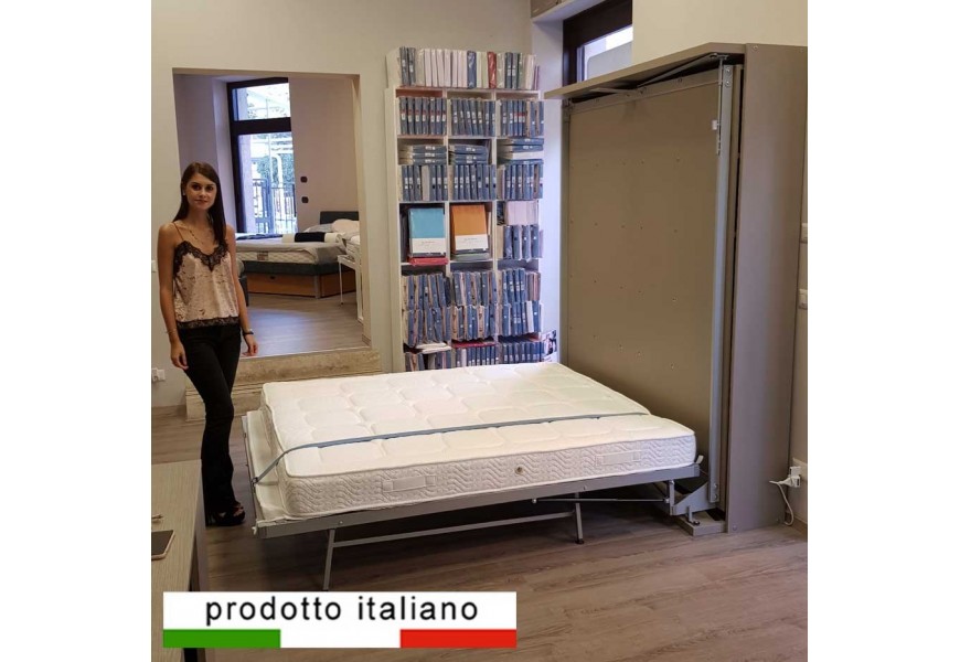 Rotating double bed wall