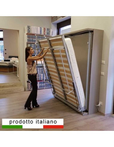 Rotating double bed wall