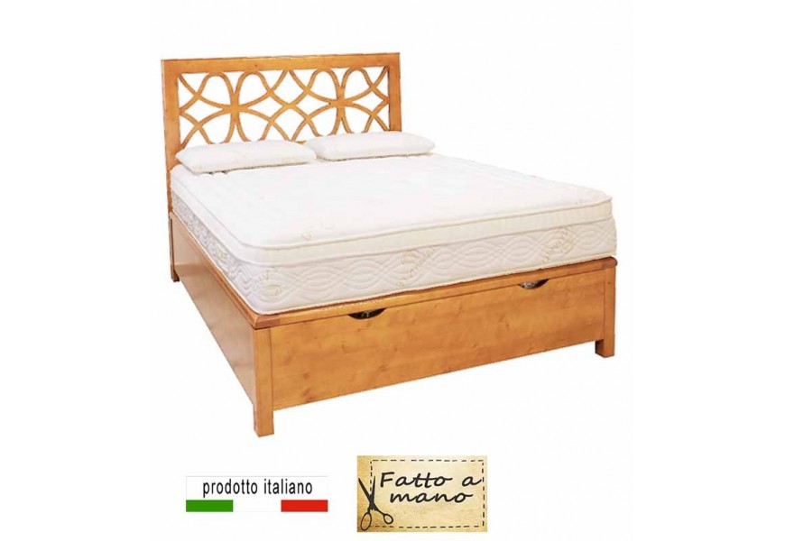Wooden bed