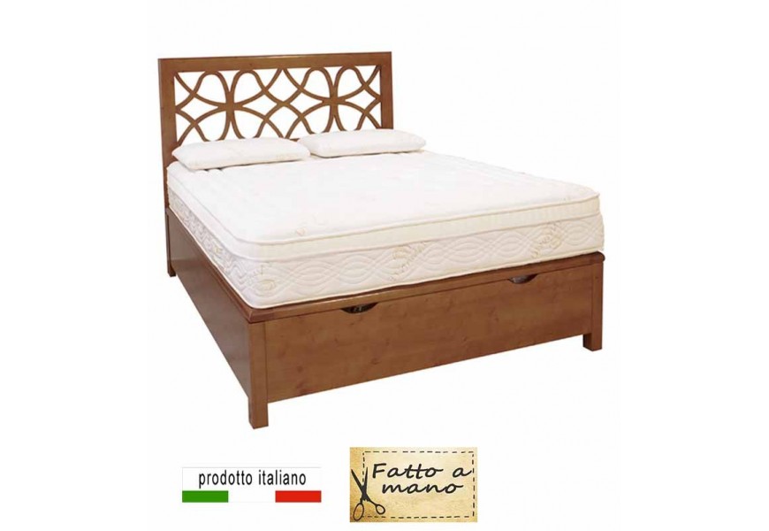 Wooden bed