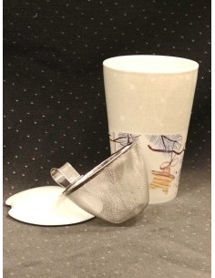 Tisaniera in ceramica