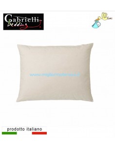 PAM BABY Cuscino Lettino per Bambini 100% Cotone Sfoderabile Antisoffoco  MADE IN ITALY cuscino neonato culla : : Prima infanzia