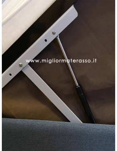 Kit sollevamento per letto contenitore rete esclusa