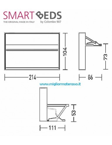 Joker Colombo Smart Beds orizzontal