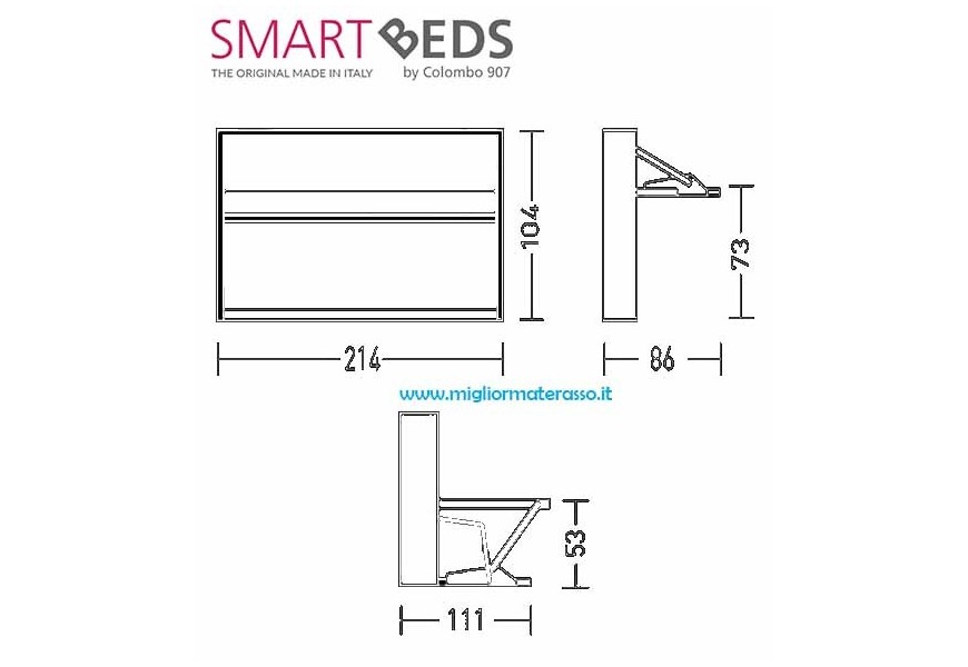Joker Colombo Smart Beds orizzontal