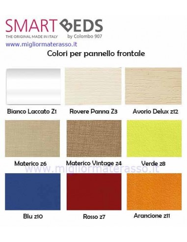 Letto a scomparsa orizzontale con scrivania