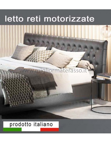 Letto Contenitore Mistral rete motorizzata