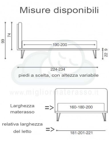 Fluttua Supended bed