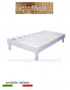 Letto legno una piazza 2