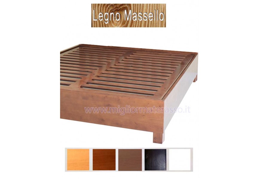 Rete in legno massello naturale