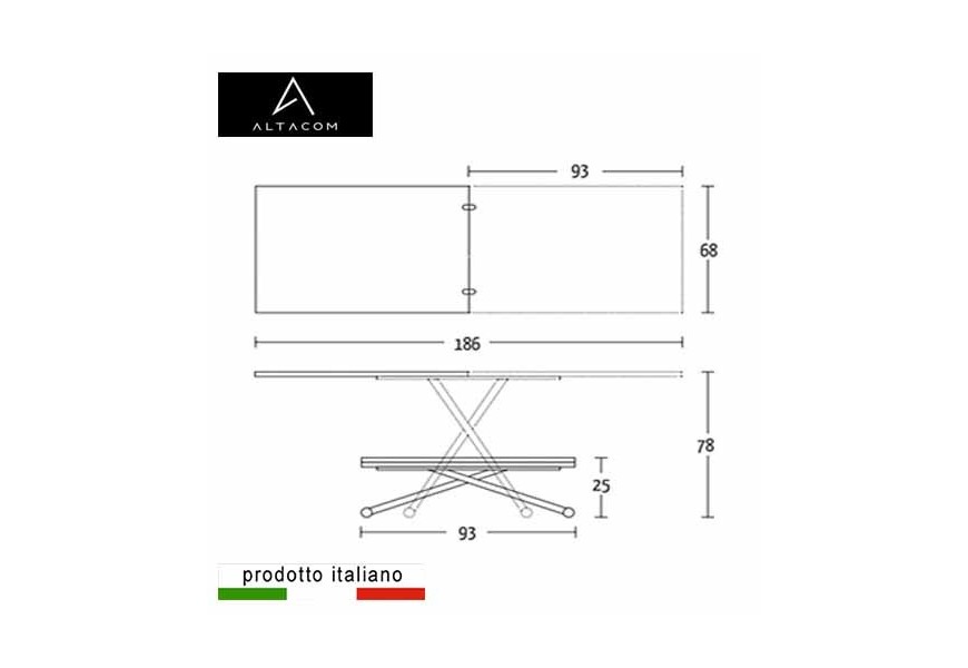 Gingillo Altacom Table ennobled