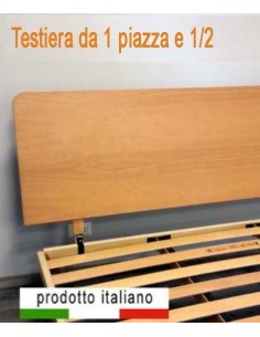 testiera da una piazza e mezza