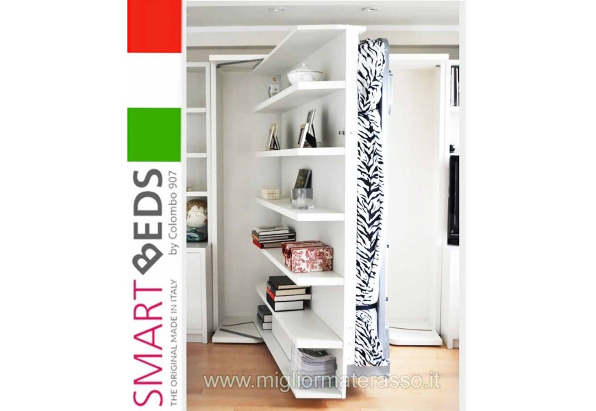 Rotating double bed wall