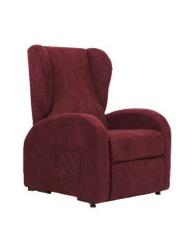 Poltrona colore rosso "vinaccia"