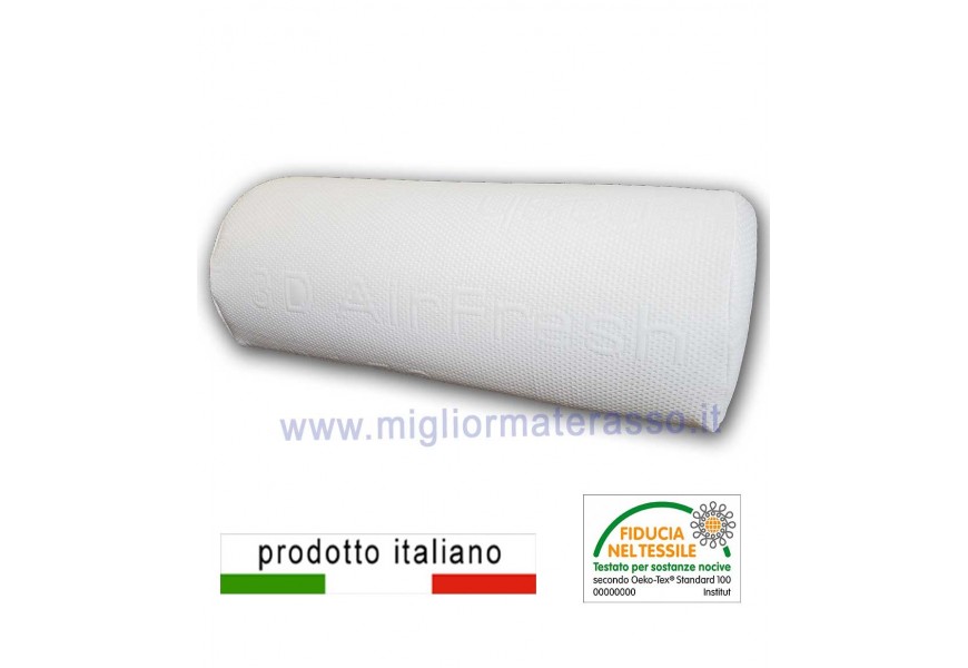 Cuscino forma mezzo cilindro
