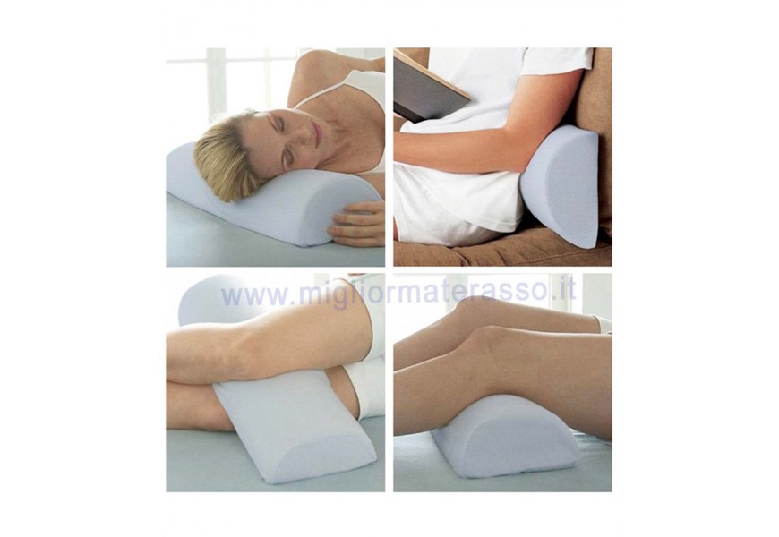 Cuscino forma mezzo cilindro