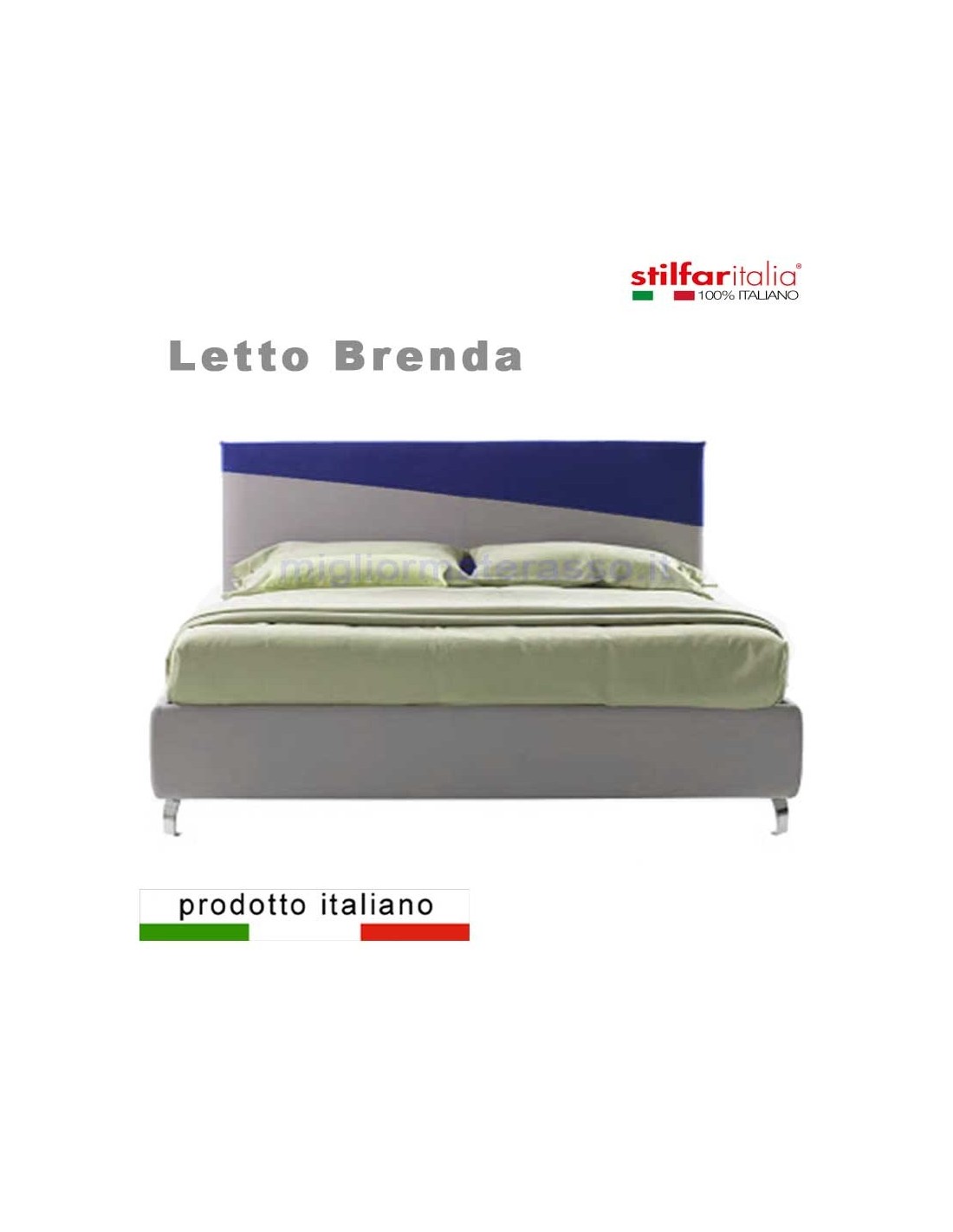 Letto Matrimoniale Imbottito Contenitore VERONICA In Ecopelle Pronta  Consegna