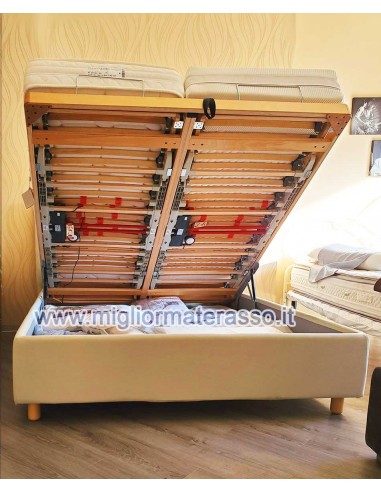 Motor bases adjustable bed