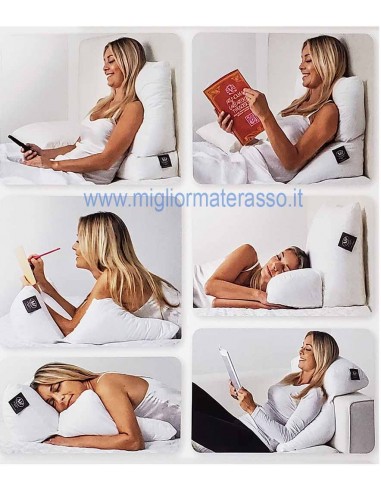 Wedge pillow many purpose