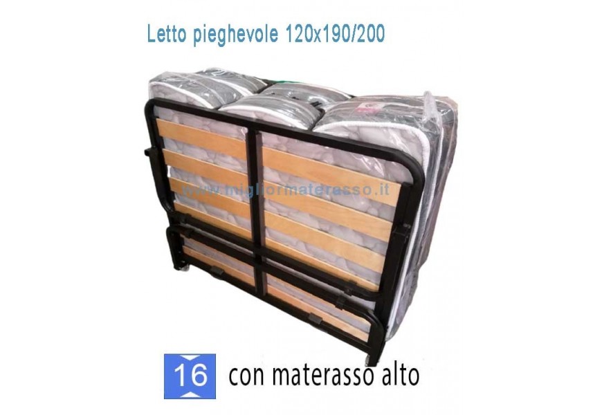 Brandina piazza e mezza con materasso alto