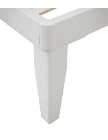 Letto in legno bianco matrimoniale a...