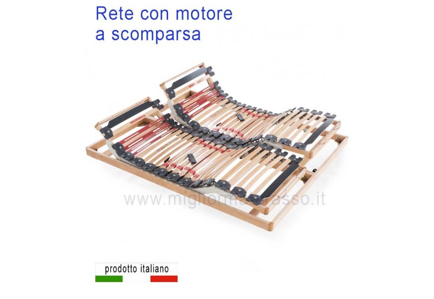 Letto Contenitore Vision rete motorizzata